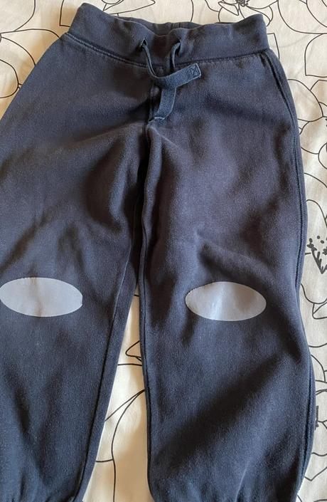 Teplé bavlnené tepláky h&m v. 98/104, h&m,98