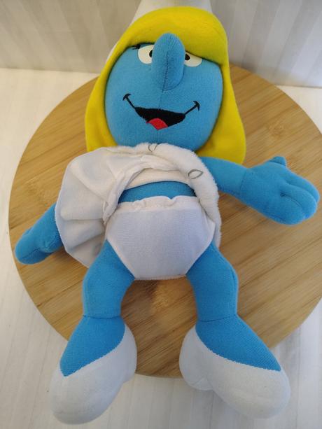 Veľká šmolinka - šmoulinka, play by play, 36 cm,
