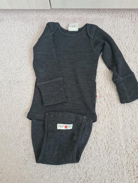 Manymonths merino body- tricko, 92
