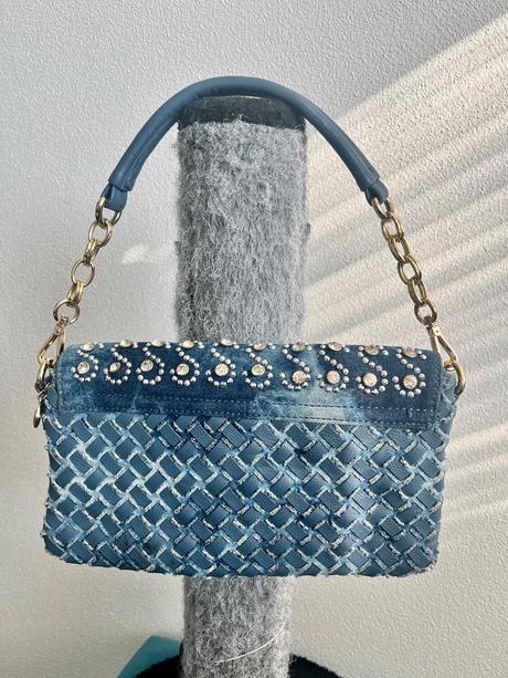 Riflová malá kabelka, 