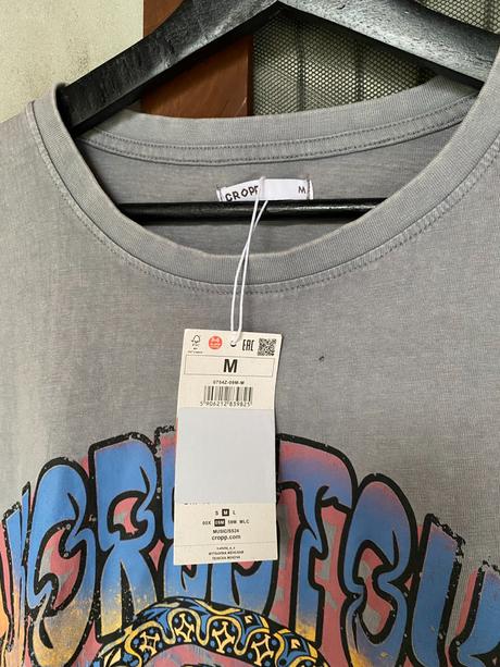 Bavlnené dámske oversized tričko, m