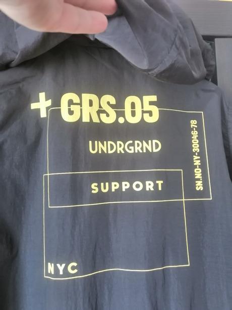 Parka s potlačou, gate,s