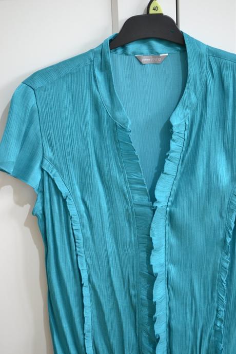 Tyrkysová blúzka l, l