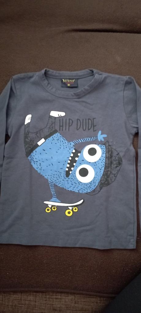 Tričko s dlhým rukávom 80, 80