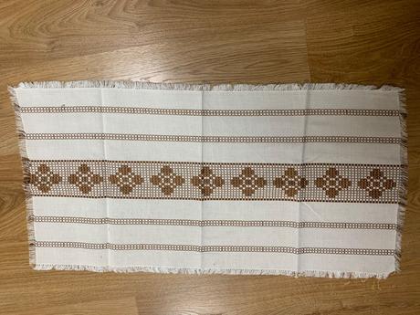 2 x retro obrusy -  ľudová tvorba, 