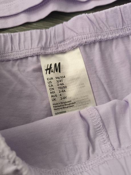 Pyžamo, h&m,98