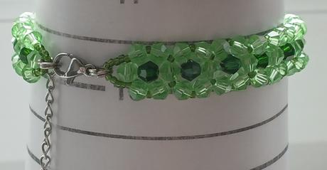 Ligotavé náramky zo sklenených korálok, 