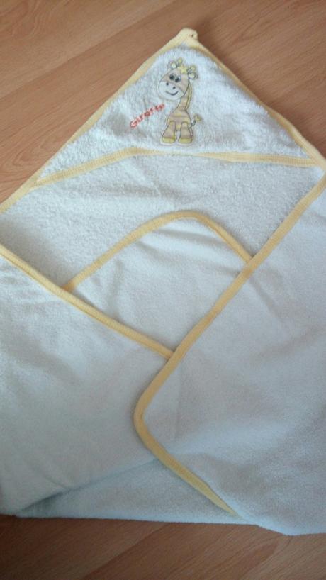 Osuška s kapucňou pre bábätká, 