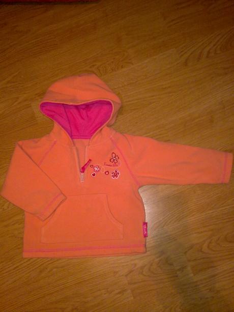 Mikinka na zips aj s kapucňou, 80