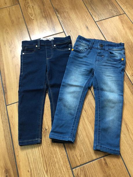 Rifle, leginy, denim,92