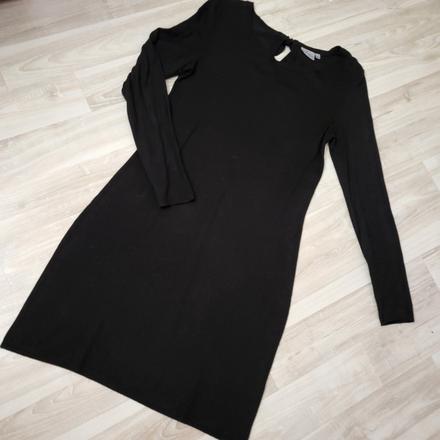 S/m lezerne saty s viazanim okolo krku, m