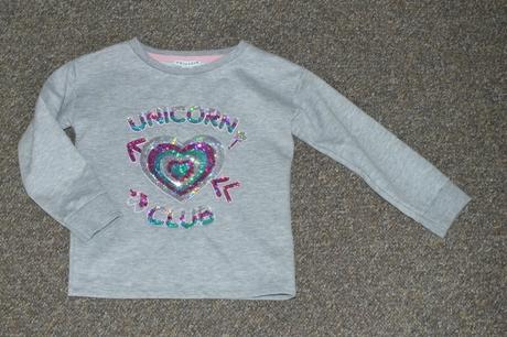 Mikina unicorn, top stav, 110