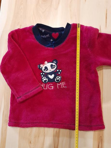 Chlpatkové pyžamko teplučké, 104