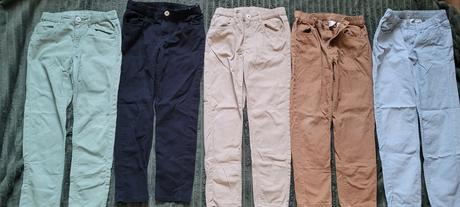 Nohavice h&m chlapec 134, h&m,134