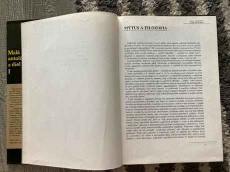Malá antológia z diel filozofov i.-prvé vyd.1991, 