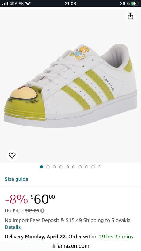 Adidas the simpsons, adidas,38