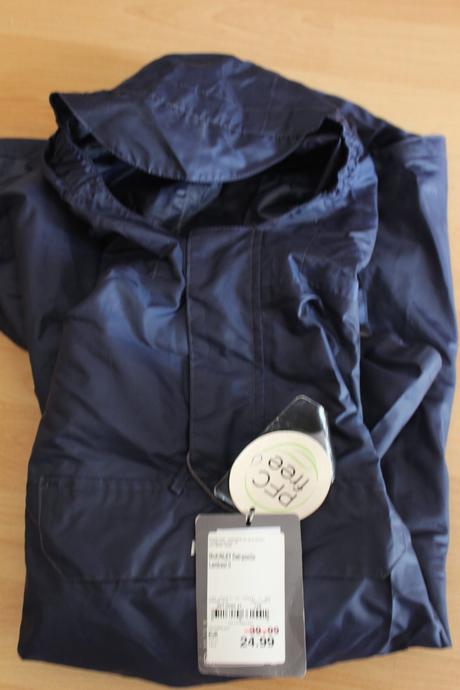 Pršiplášť pre školáka/-čku (pončo), pôv.cena 25 e, mckinley,128