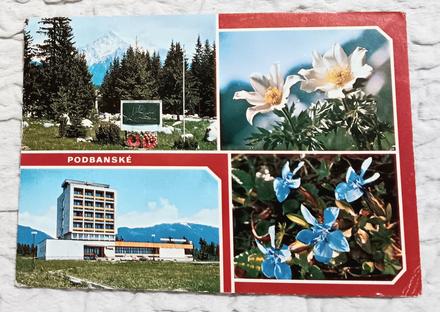 Podbanské pohľadnica,