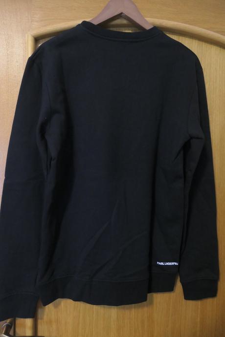 Karl lagerffeld icon dlhsia bavlnena mikina s-l, m