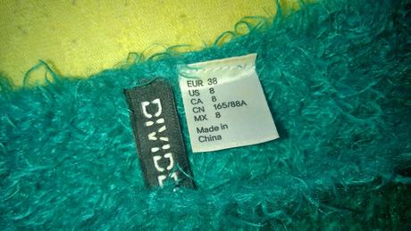 Svetrik s velkym rolakom  36/38 - s/m, s