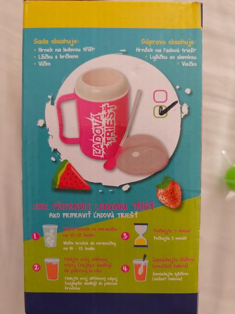 Hrnček na výrobu ľadovej drte, 