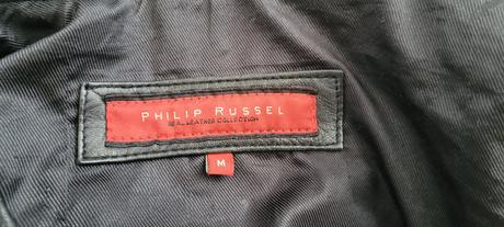 Kožená pánska bunda, philip russel,m