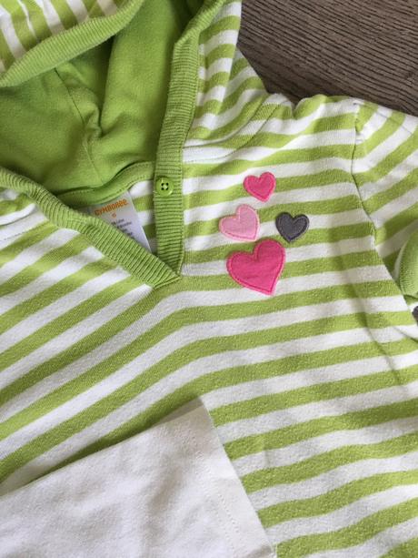 Bavlnene šatičky s kapucňou, gymboree,122