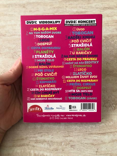 2 dvd, miro jaroš, moje najobľúbenejšie, top stav, 