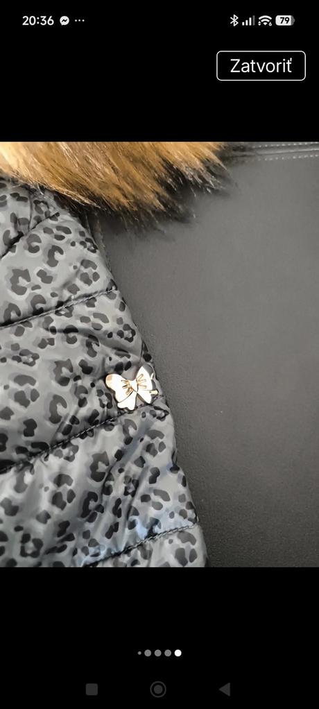 Zimná bunda minifix, 116