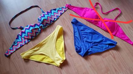 Mix plavky veľkosť 34 / 36 xs / s, 34