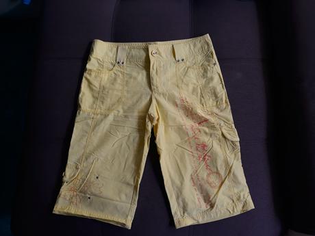 Zlte 3/4 nohavice na volny cas, new look,m