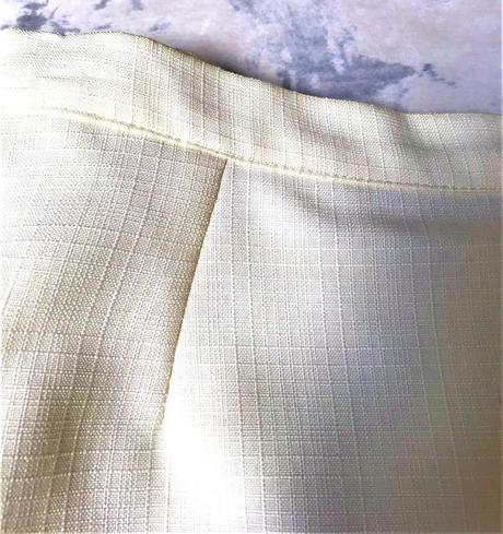 Kvalitná maslová sukňa, xxl