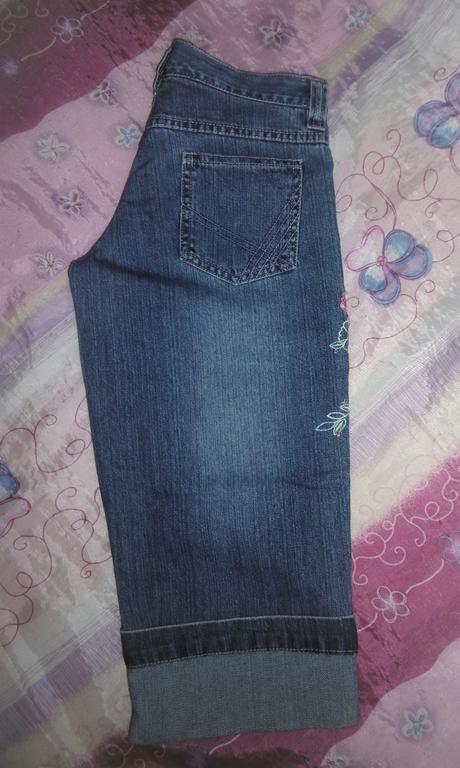 3/4 rifle s výšivkou, benetton,140