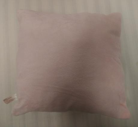 Ružový vankúšik ovečka, amek, 28 x 28 cm, 