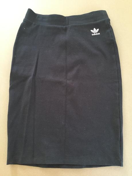 Vrúbkovaná predĺžená suknička - adidas originals, adidas,s