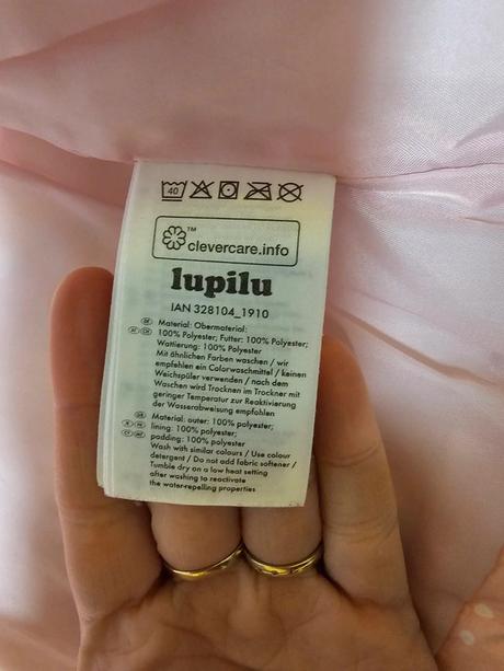 Ružová vetrovka, lupilu,92