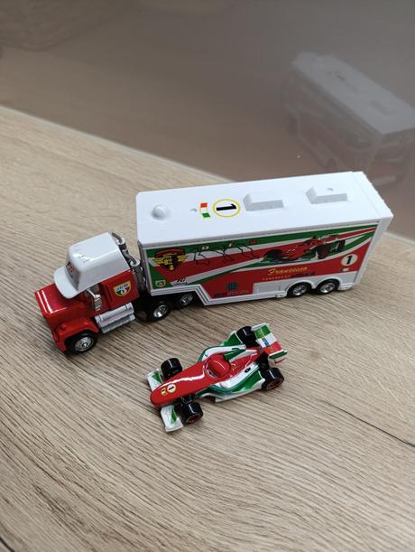 Kamión f1 a auto francesco mcqueen cars autá, 