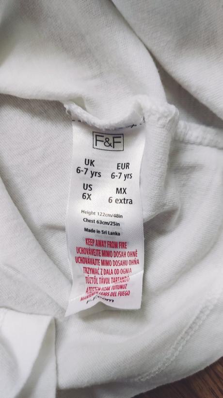 Tričko - f&f, veľ. 116/122, f&f,116