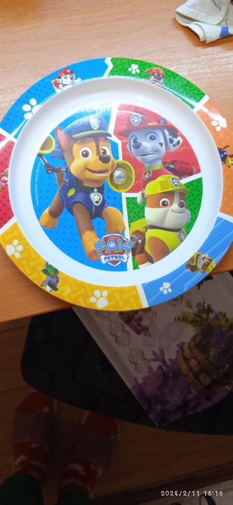 Decká súprava - tlapková patrola, 