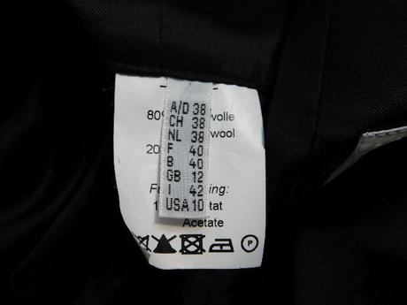 Luxusny vlneny kabat, 38