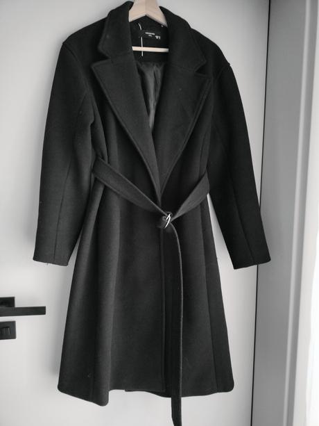Čierny kabát reserved, reserved,xs