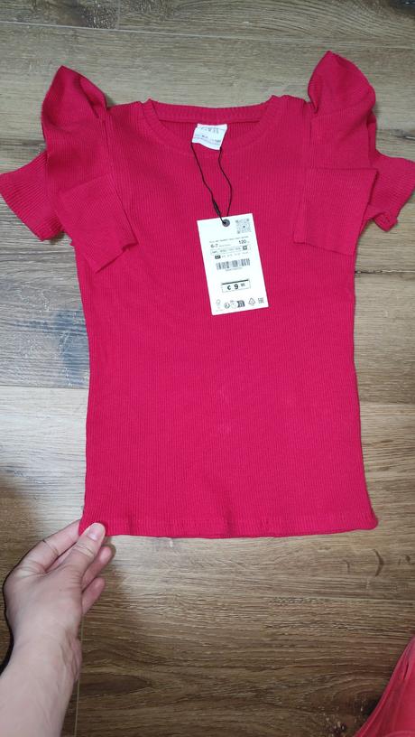 Tričko krátky rukáv, zara,116