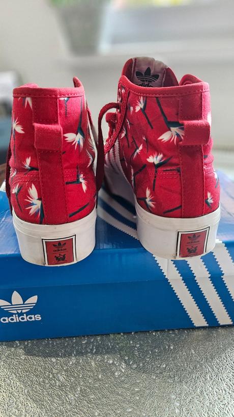 Adidas nizza platform red, cena s poštou, adidas,40