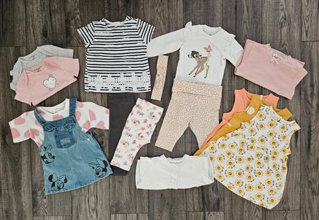 Letný balík oblečenia pre dievčatko 68, 68–80