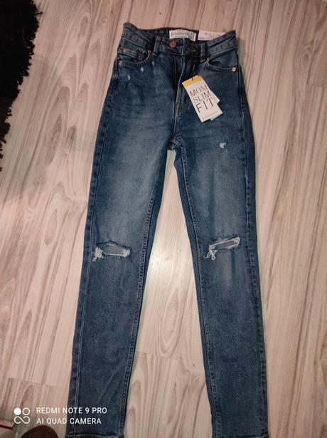 Rifle stradivarius veľkosť xxs nové s visačkou, stradivarius,xs