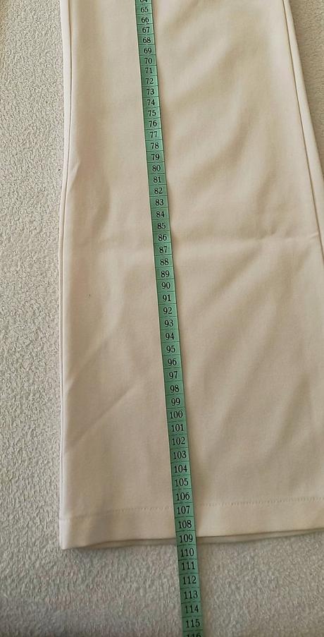 Bledé letné zvonové nohavice, 36