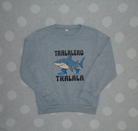 Mikina tralalero tralala na 7 až 8 rokov, 128