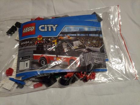Lego city 60084 prepravný kamión, motorky, 