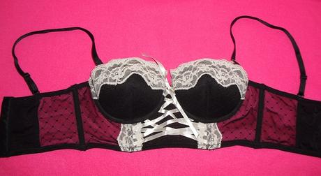 Korzetova braletka push up, 75a