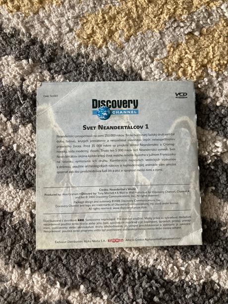 Dvd svet neandertálcov 1,